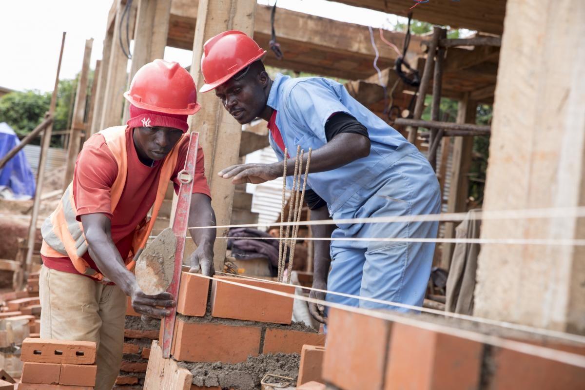 Brick laying